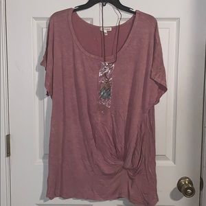 New Self Esteem shirt with necklace